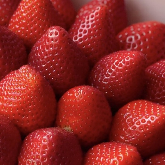 Букет из свежей клубники 23-25 ягод